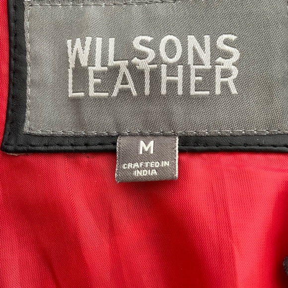 Wilsons Leather Classic Black Jacket Women’s Size Medium - Picture 2 of 5